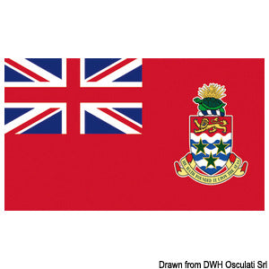 Cayman Islands ensign merchant navy 30x45 cm