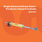 Inboard Single Balanced Brass Cylinder IC-40-B2