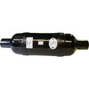 Centek Vernatone Round GRP Exhaust Muffler (89mm Hose)