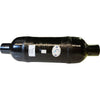 Centek Vernatone Round GRP Exhaust Muffler (102mm Hose)
