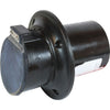 Centek GRP Through Hull Exhaust Outlet (Black / 76mm)