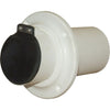 Centek GRP Through Hull Exhaust Outlet (White / 51mm)