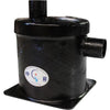 Centek Vernalift GRP Exhaust Waterlock (Side In - Top Out / 60mm Hose)