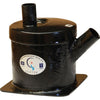 Centek GRP Exhaust Waterlock (Side Angle In - Top Out / 45mm Hose)