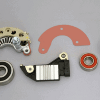 Offshore Repair Kit, 60 Series, 24v, (incl bearings, brushes, regulator/rectifier)