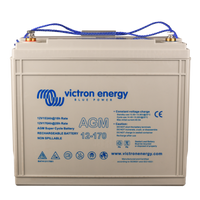 12V/170Ah AGM Super Cycle Batt. M8-insert style terminal