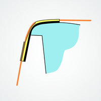 Clamcleat Chok-a-Blok strap guard for webbing up to 38mm (1 1/2")