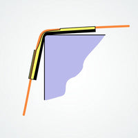 Clamcleat CAB50 Chok-A-Blok™ strap guard for webbing up to 50mm (2") wide