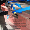 Clamcleat CAB50 Chok-A-Blok™ strap guard for webbing up to 50mm (2") wide
