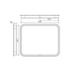 Secural Inner Aluminium Frame 36mm 104952