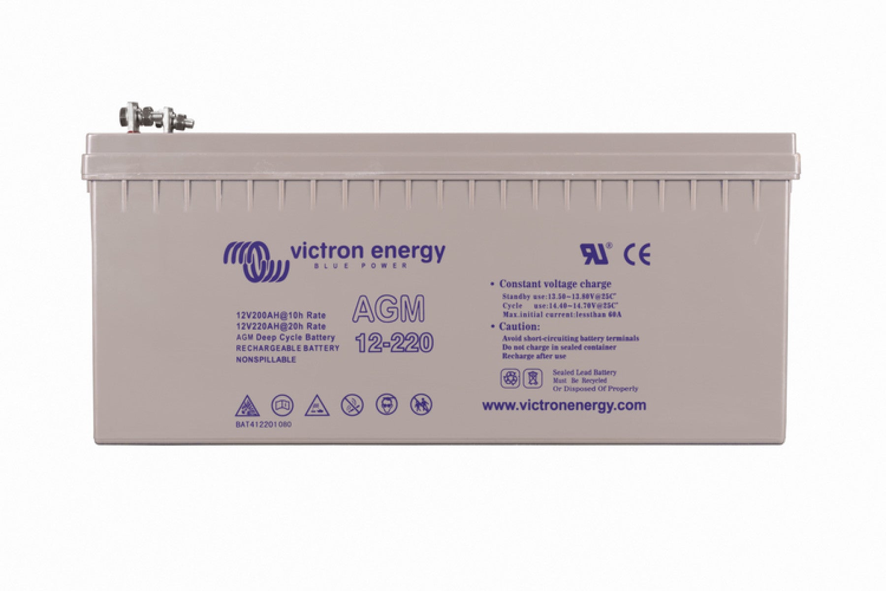Victron 12V AGM Deep Cycle Battery - 240ah @ C20