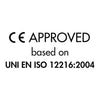 Inspection hatch screw lock transparent 152 mm