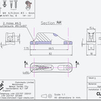 Clamcleat CL203 Junior
