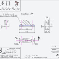 Clamcleat CL204 Mini