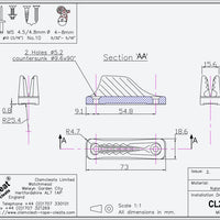 Clamcleat CL209 - Midi Cleat