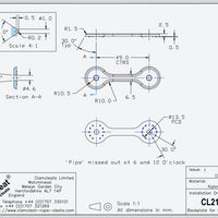 Clamcleat CL212BP-B