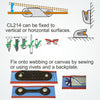 Clamcleat CL214 Fine Line (Port)