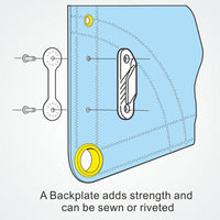 Clamcleat CL214W Leech Line Cleat