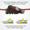 Clamcleat CL217 Mk1 Side Entry Mk1 (Starboard)