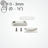 Clamcleat CL221 Dinghy Leech Line Cleat- Complete
