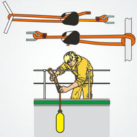 Clamcleat CL223 Loop Cleat for ropes 3-6mm