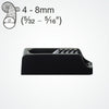 Clamcleat CL231 - Midi with Integral Fairlead