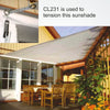 Clamcleat CL231 - Midi with Integral Fairlead