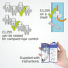 Clamcleat CL255 Omega