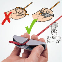 Clamcleat CL261 - Power Grip 1 for ropes 3-6mm