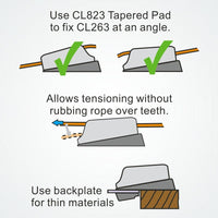 Clamcleat CL263 Nylon Micros cleat