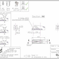 Clamcleat CL263 Nylon Micros cleat