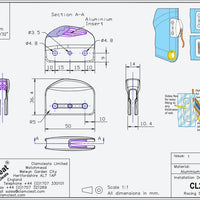 Clamcleat CL267 Racing Sail Edge cleat
