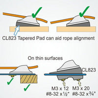 Clamcleat CL274 Open Micros