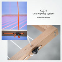 Clamcleat CL274 Open Micros