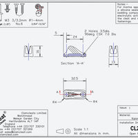 Clamcleat CL274 Open Micros