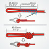 Clamcleat CL5001 - Q-Lok. Quickly adjust rope length.