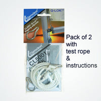 Clamcleat CL5001 - Q-Lok. Quickly adjust rope length.