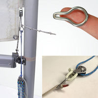 Clamcleat CL5001 - Q-Lok. Quickly adjust rope length.
