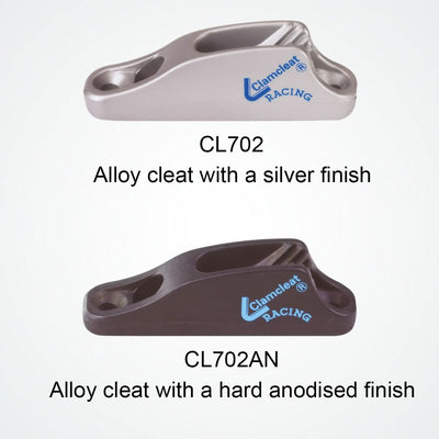 Clamcleat CL702 Aluminium Boom Cleat.