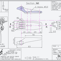 Clamcleat CL708