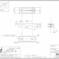 Clamcleat CL802 - Tapered Pad