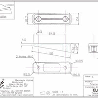 Clamcleat CL803 - Tapered Pad