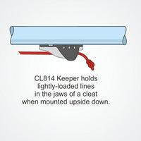 Clamcleat CL814 Keeper for CL203 &  MK1 Juniors