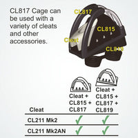 Clamcleat CL817 Cage for CL211 MK2