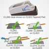 Clamcleat CL823 - Tapered Pad with Backplate