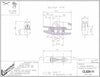 Clamcleat CL826-11 - Alloy Aero Cleat for ropes 4-6mm
