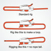 Clamcleat CL828-63 Nylon Micro Aero Cleat for ropes 3-4mm