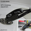 Clamcleat CL828-68 - Alloy Micro Aero Cleat for ropes 3-4mm