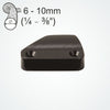 Clamcleat CL206 - Lateral (Starboard) Cleat