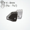 Clamcleat CL215 - Side-Fixing Midi